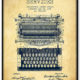 Copywriting Services - Typewriter Patent, 1896